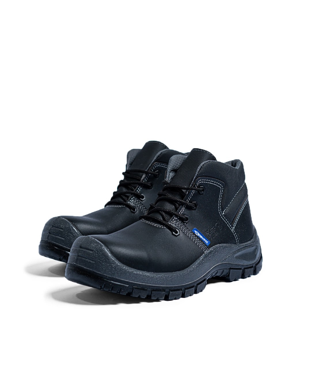 Zapatos De Seguridad Dieléctricos Marca Robusta Modelo Patrol Color Negro De Micropiel Y Puntera De Composite