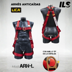 Arnés Anticaídas Con Argollas D Modelo ARN-L Marca LICA