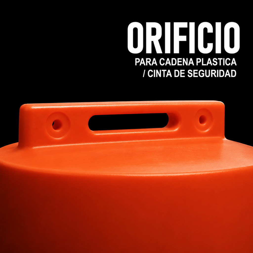 Barril Vial Trafitambo Marca Lica Con 2 Reflejantes