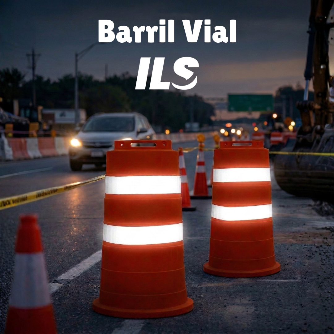 Barril Vial Trafitambo Marca Lica Con 2 Reflejantes