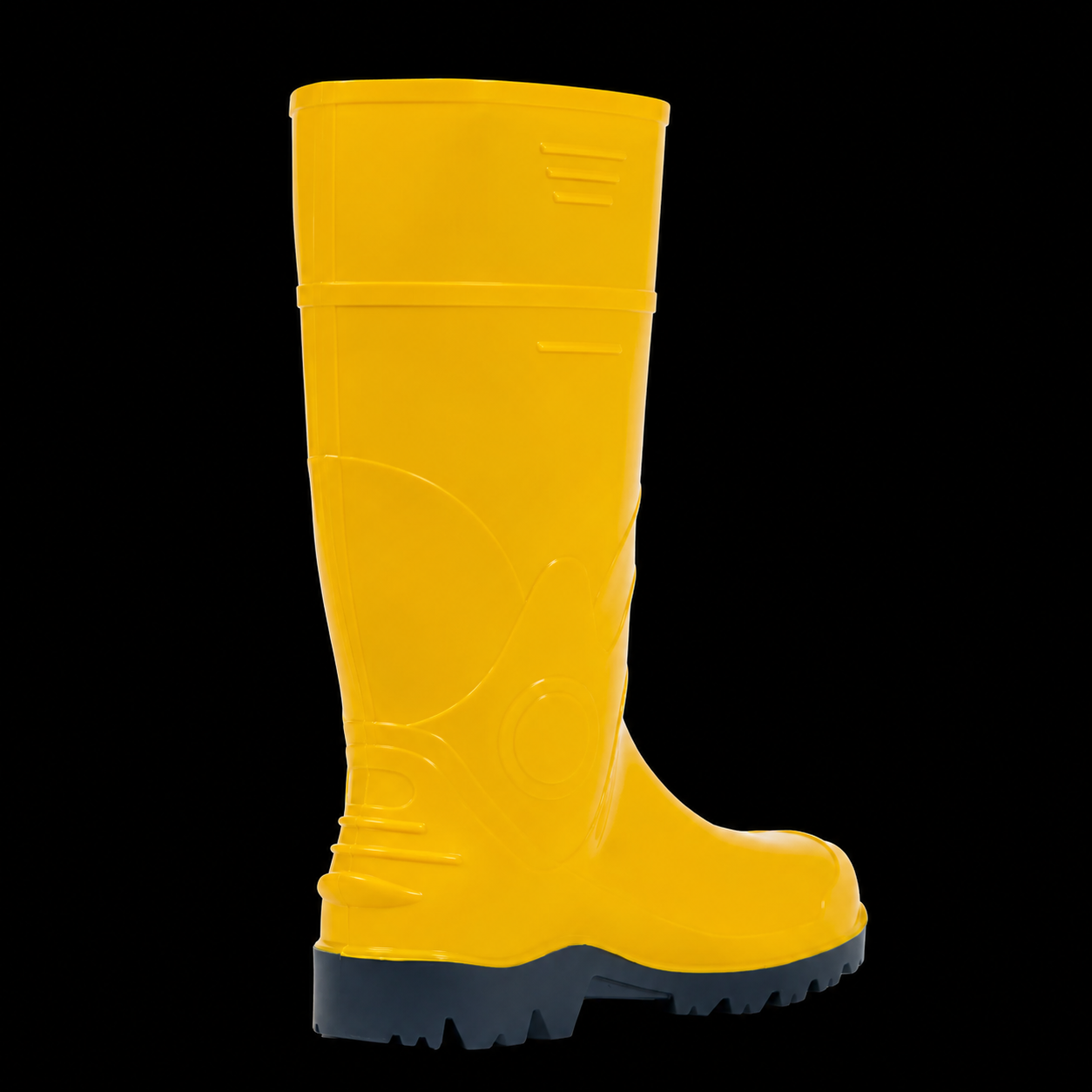 Botas De Seguridad Guerrera Hidrocarburos Amarillo Azul Con RH Con Puntera De Acero Marca Robusta