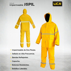 Capa De Dos Piezas Con reflectivo Marca LICA