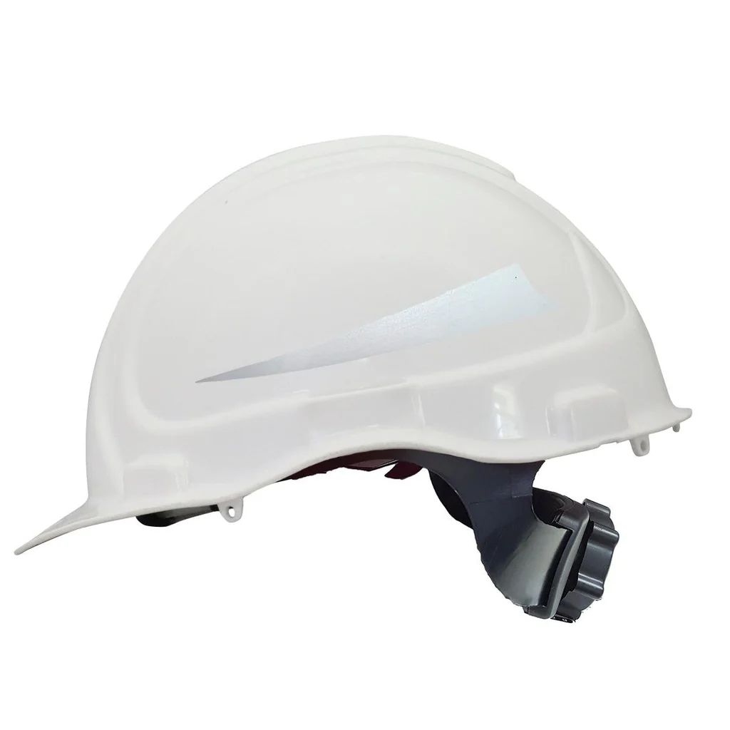 Casco Blanco Con Suspensión De Matraca Marca LICA