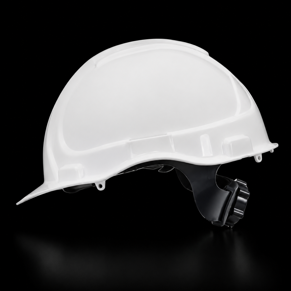 Casco Blanco Con Suspensión De Matraca Marca LICA