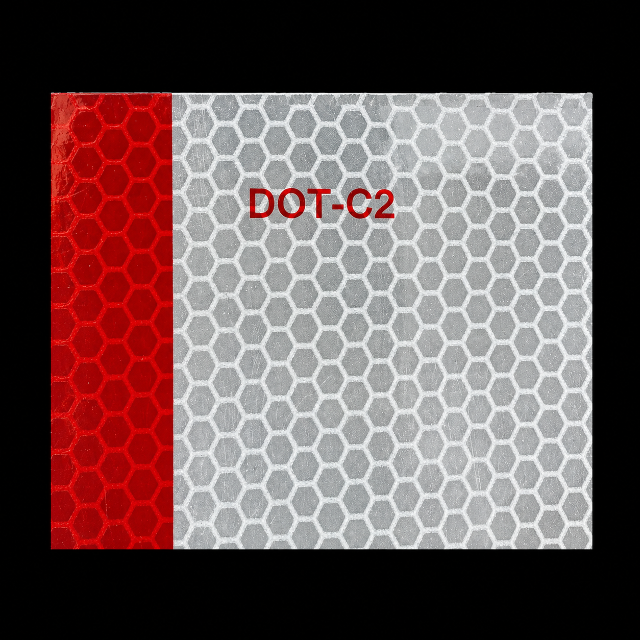 Cinta Delimitadora Roja y Plateada De 45cm
