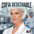 Cofia Desechable Plisada Marca LICA Caja Con 100 PZAS