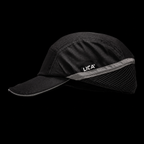 Gorra Semiseguridad LICA Color Negro Con Linterna