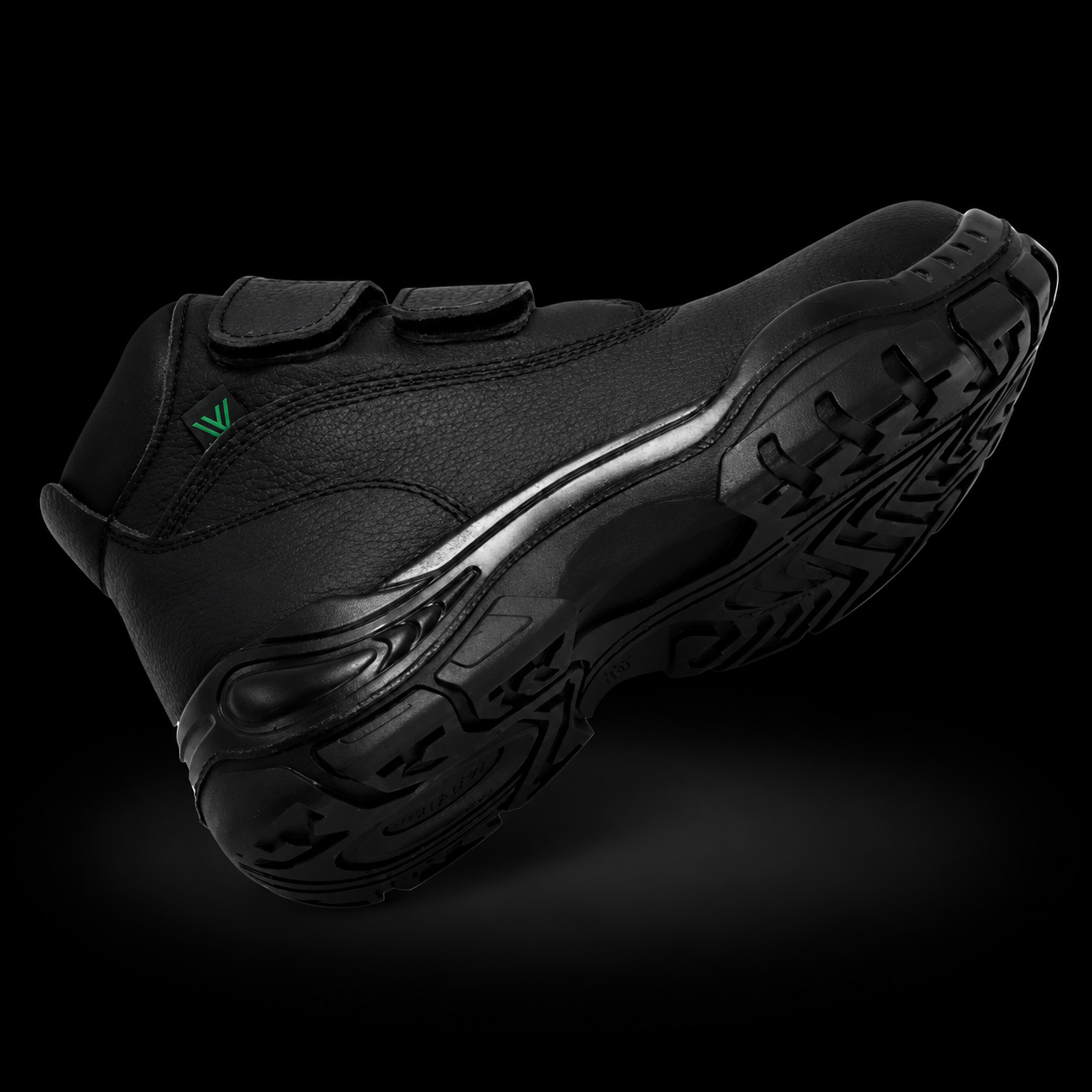 Zapatos De Seguridad Borcegui Diabético Negro Con Puntera De Policarbonato