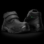 Zapatos De Seguridad Borcegui Diabético Negro Con Puntera De Policarbonato