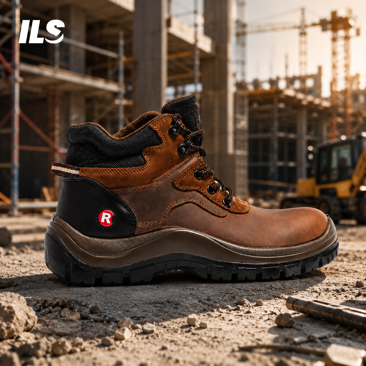 Zapatos De Seguridad Solver Pro Chocolate Marca Robusta