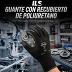 Guante Con Recubierto De Poliuretano Modelo 48-123 Marca Ansell