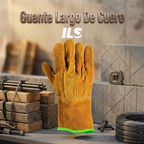 Guante Largo De Cuero Carnaza Modelo GCL Marca LICA