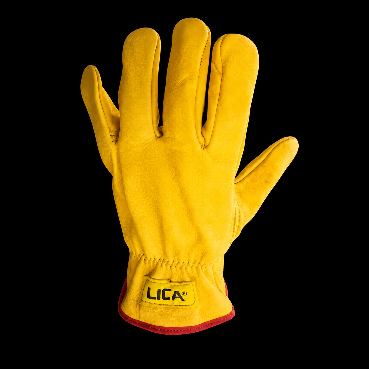 Guante De Cuero Con Resorte Modelo B183RGL Marca LICA