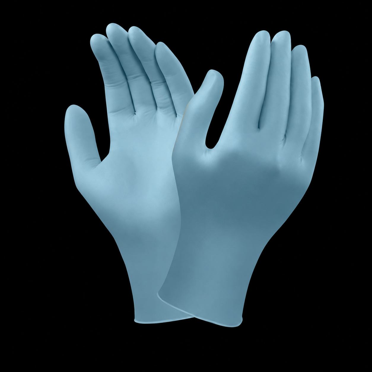 Caja con 100 Guantes Desechables De Nitrilo Con Dedos Texturizados Marca Ansell Edge