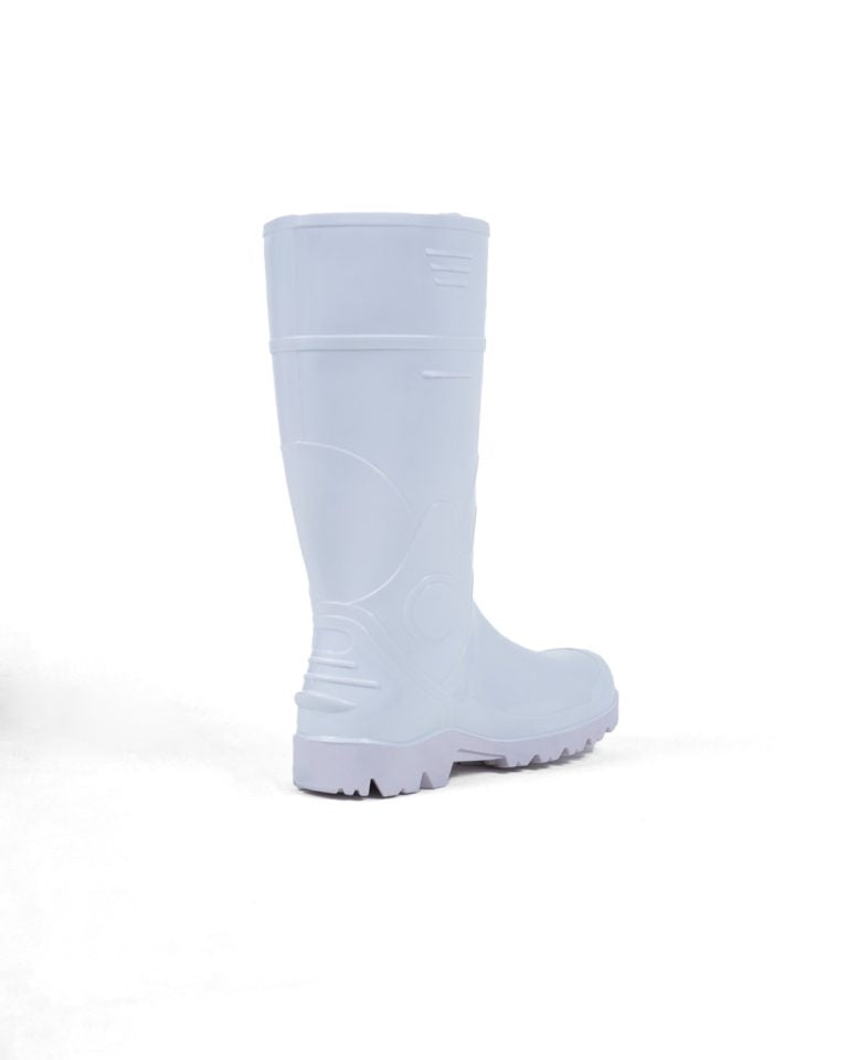 Bota De PVC Guerrera Acidos Grasos Con Puntera De Metal Marca Robusta
