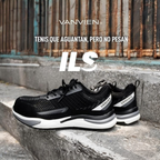 Tenis ISIK ZU Dieléctricos Con Puntera De Policarbonato Marca VANVIEN Modelo VVFV0017