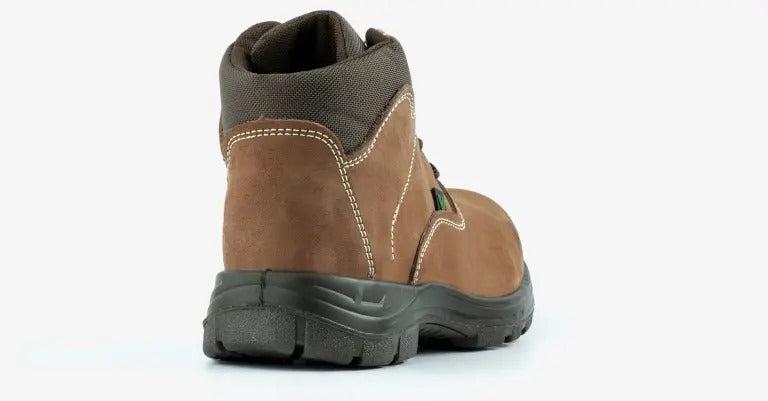 Zapatos De Seguridad Intrepid Café Con Puntera De Composite Dieléctrico Marca VANVIEN