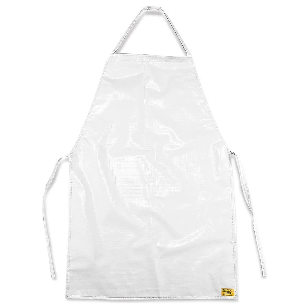 Delantal Sanitario De Vinil Blanco Modelo MSB Marca LICA