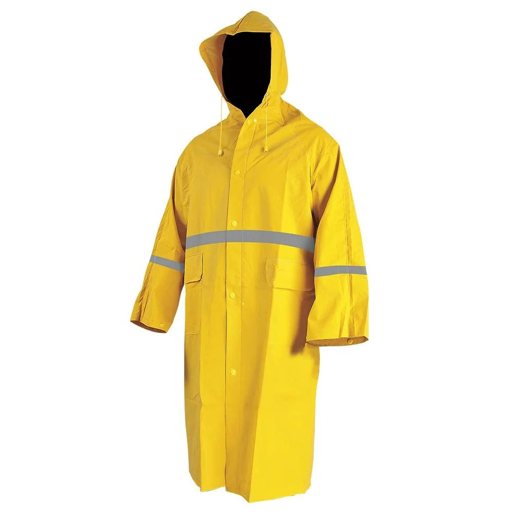 Capa Tipo Gabardina Con Reflectivo Marca LICA
