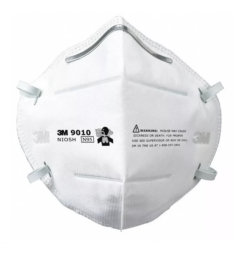 Mascarillas KN95 Plegable Polvos/Neblinas Marca 3M (Caja 50 Unds)