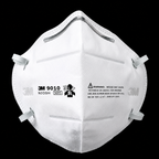 Mascarillas KN95 Plegable Polvos/Neblinas Marca 3M (Caja 50 Unds)