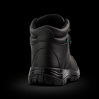 Zapatos de seguridad Omega Negro de cuero con Puntera de Komposite