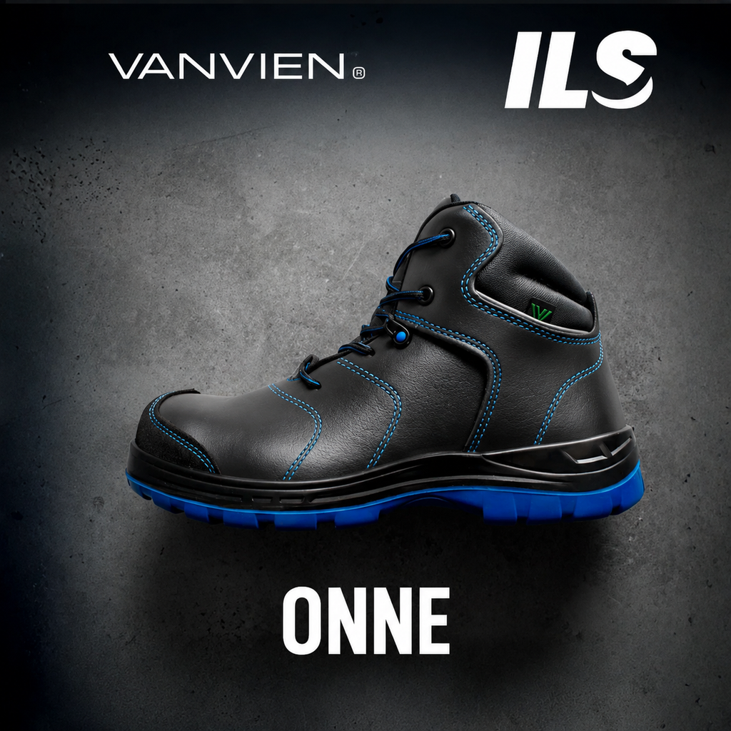 Zapatos de Seguridad ONNE AZUL Dieléctrico E Impermeable Con Puntera De Policarbonato