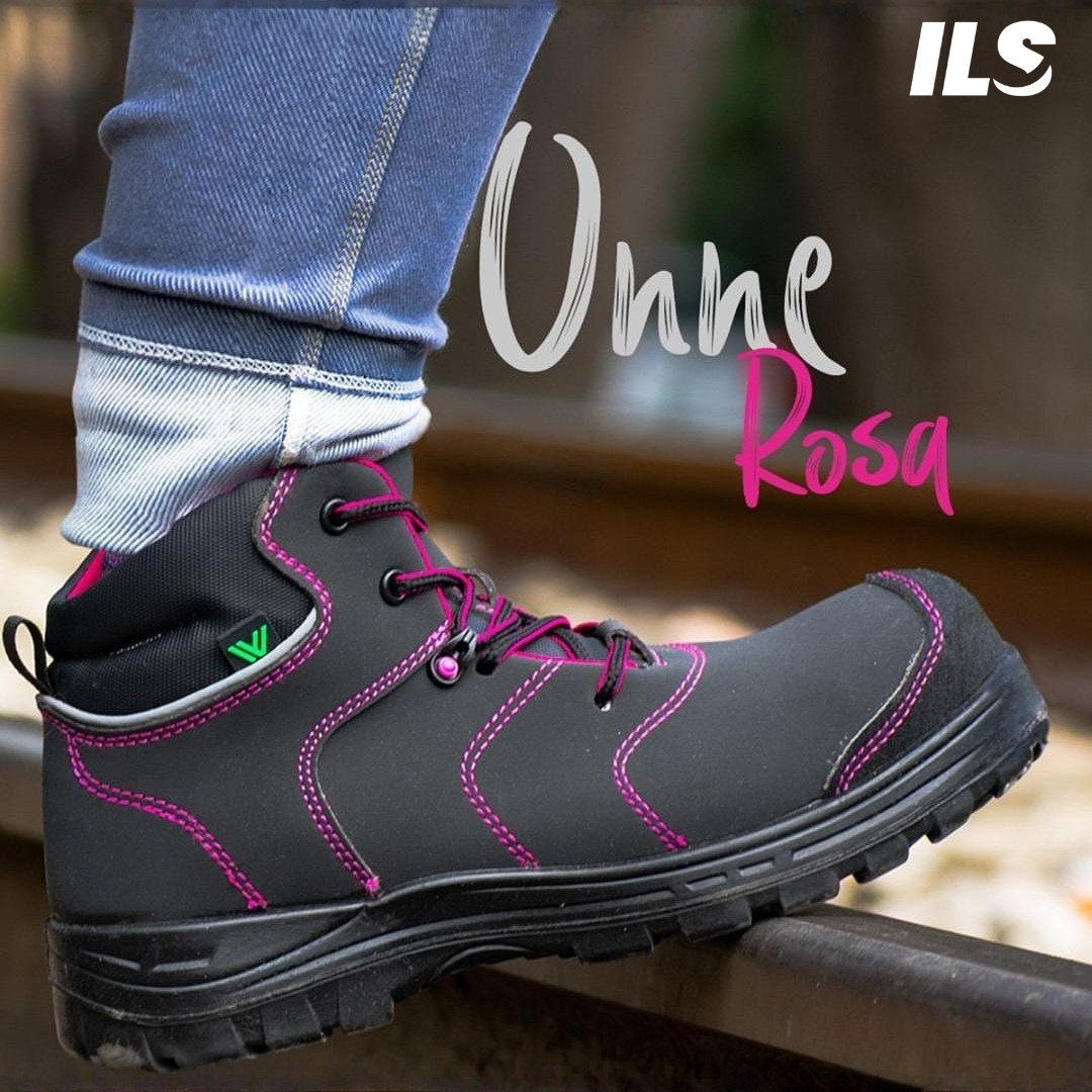 Zapatos De Seguridad ONNE ROSA Con Puntera De Policarbonato Dieléctrico