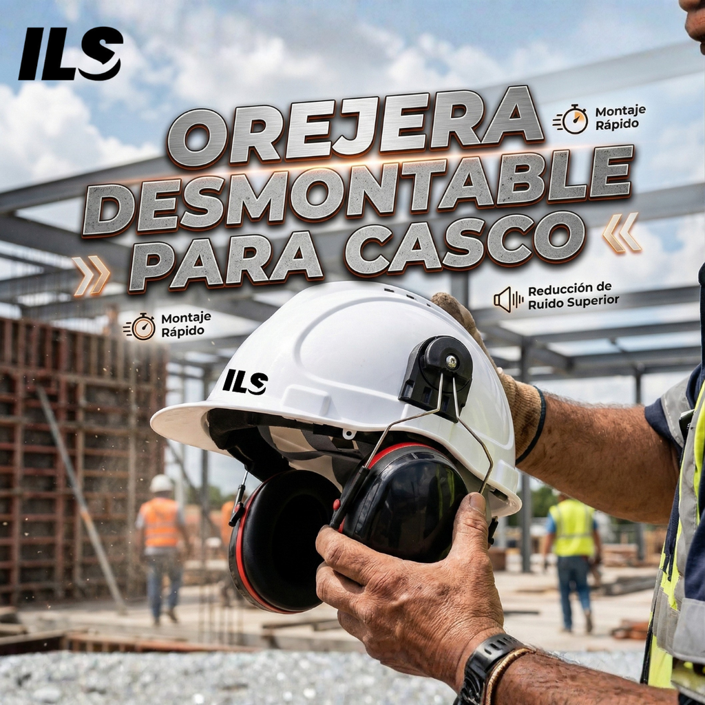 Orejera Desmontable Para Casco 28 DB
