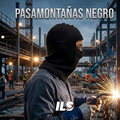 Pasamontañas Negro Tela Polar