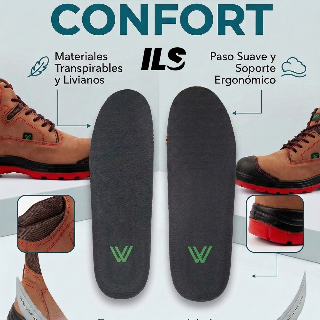 Plantilla Confort Flexx Con Base De PU Marca VANVIEN