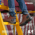 Zapatos De Seguridad Solver Pro Chocolate Marca Robusta