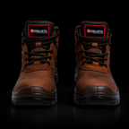 Zapatos De Seguridad Solver Pro Chocolate Marca Robusta