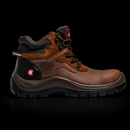 Zapatos De Seguridad Solver Pro Chocolate Marca Robusta