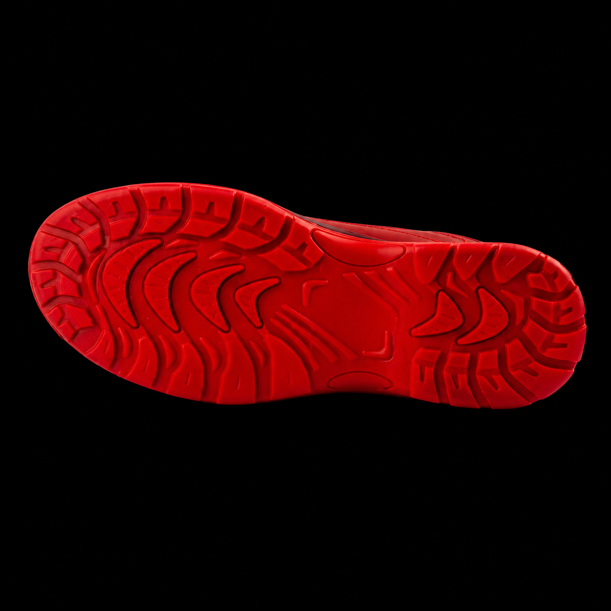 Zapatos De Seguridad Blu Café Suela Roja Con Puntera De Composite Dieléctrico Marca VANVIEN