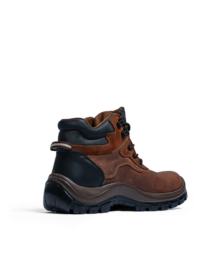 Zapatos De Seguridad Solver Pro Chocolate Marca Robusta