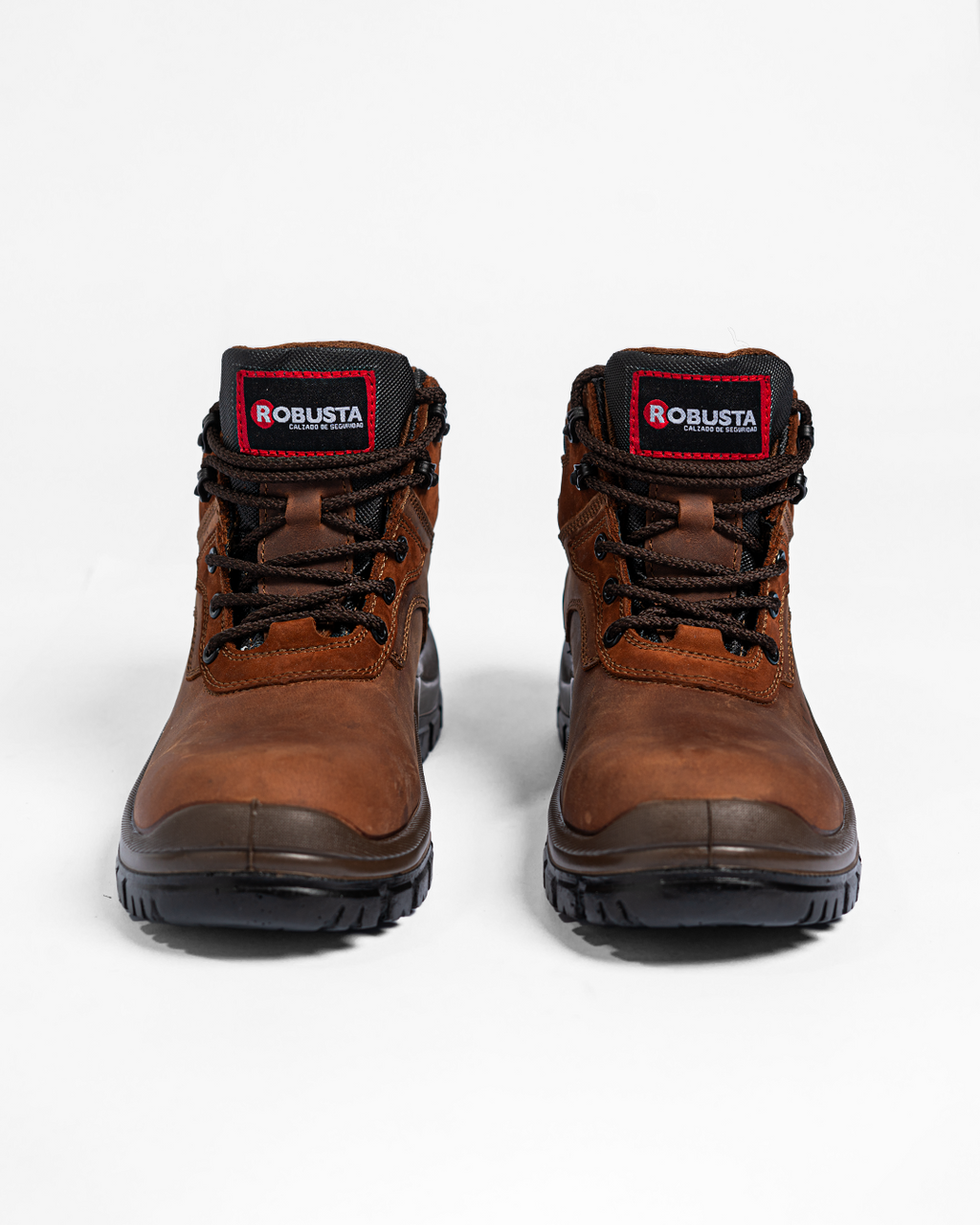 Zapatos De Seguridad Solver Pro Chocolate Marca Robusta