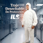 Traje Desechable De Protección Con Capucha Blanco Marca LICA