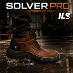 Zapatos De Seguridad Solver Pro Chocolate Marca Robusta