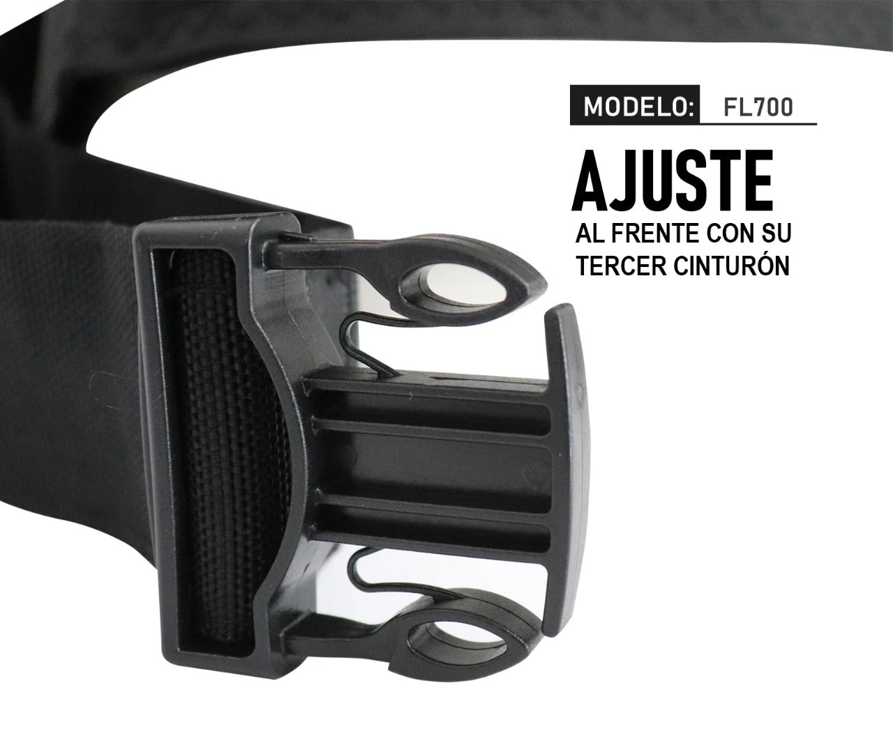 Cinturón Lumbar Elástico Modelo FL800 Marca LICA