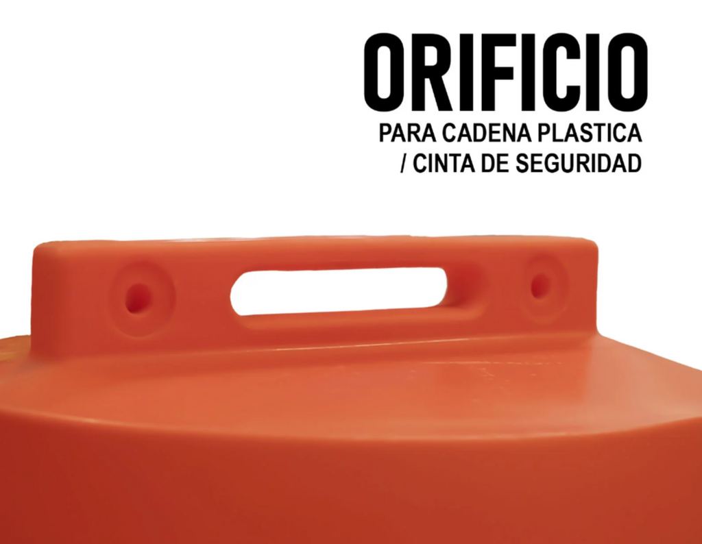Barril Vial Trafitambo Marca Lica Con 2 Reflejantes