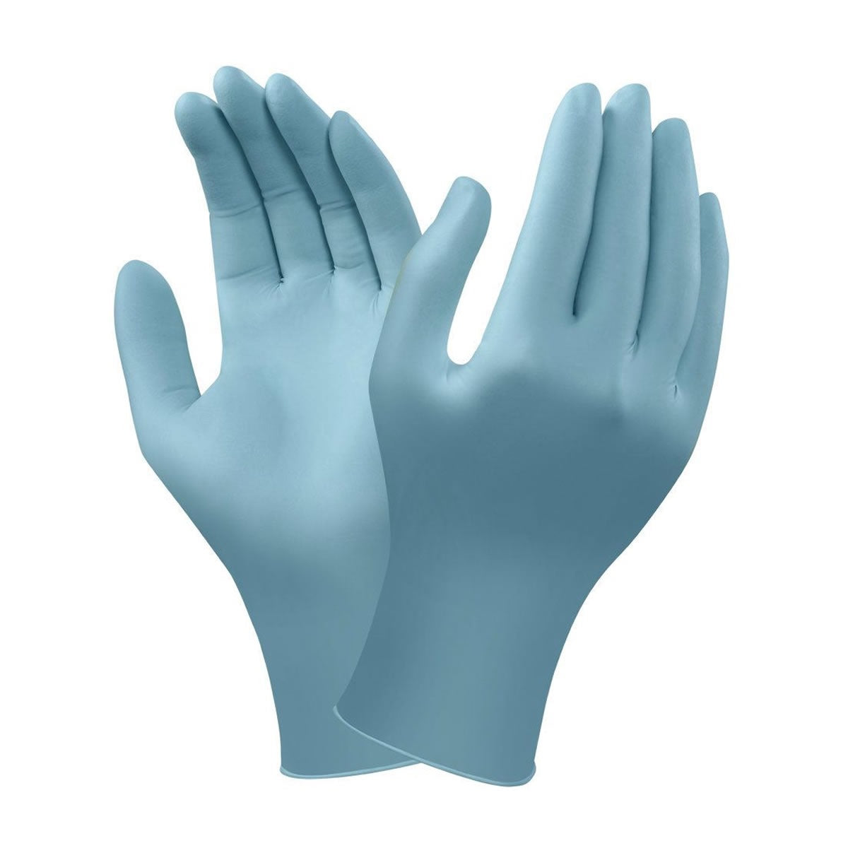 Caja con 100 Guantes Desechables De Nitrilo Con Dedos Texturizados Marca Ansell Edge