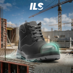Zapatos De Seguridad Intrepid Negro Dieléctrico Con Puntera De Policarbonato Marca VANVIEN